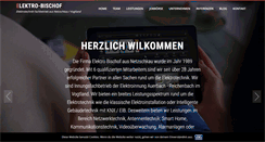 Desktop Screenshot of elektro-bischof.de