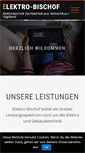 Mobile Screenshot of elektro-bischof.de